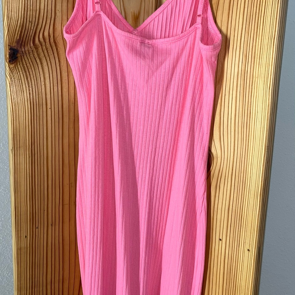 SHEIN Pink Ribbed Top - Picture 2 of 3